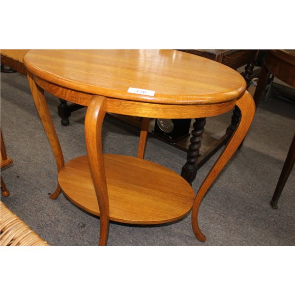 Vintage Oak Side Table