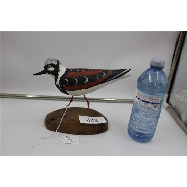 Wood Carved of a Ruddy Turnston