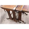 Image 3 : Vintage Set of Wooden Nesting Tables