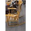 Image 2 : Antique Wooden Rocking Chair
