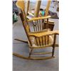 Image 4 : Antique Wooden Rocking Chair