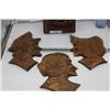 Image 5 : Wooden Religeous, Carved Wall Plaque,