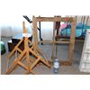 Image 1 : Vintage Window Frame and Small Dry Rack