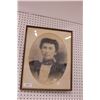 Image 1 : Vintage Picture Frame with Lady Picture