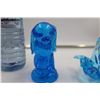 Image 2 : Vintage Alta Glass Blue Glass Puppy Paperweight