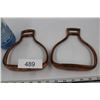 Image 1 : Set of Copper Stirrups- Rare