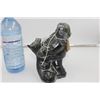 Image 3 : Aardvark Stone Sculpture Inuit Man and Dog Figurie