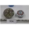 Image 1 : 2 Glass Paperweight