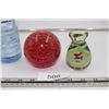 Image 1 : 2 Paperweights, 1 is Murano, Italy