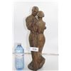 Image 1 : Signed Stone Sculpture of Dancing Couple