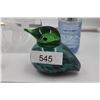 Image 2 : Vintage Glass Bird and Rabbit ? Paperweight,