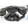 Image 2 : Vintage Tabletop Rotary Black Phone