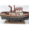 Image 5 : Folkart Handmade Wooden Tugboat