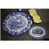 Image 1 : Large Vintage Wood's Turkey Platter, 1 Decor Plate