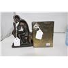 Image 2 : 2 Vintage Bookends: Thinking Man and Books