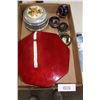 Image 1 : Jewelry Box, Vintage Powder Box with Music Box,