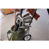 Image 2 : Vintage Golf Set, c/w Bag, Cart and Golf Balls