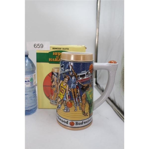 Vintage Handcrafted Budweiser Stein