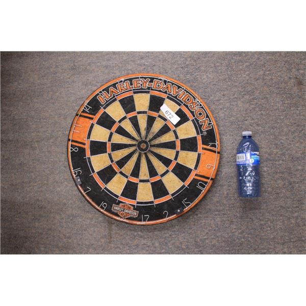 Vintage Harley Davidson  Dartboard