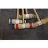 Image 2 : 4 Vintage Croquet Mallets