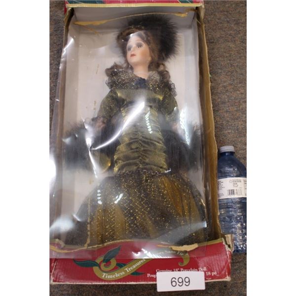 Geuine 18'' Porcelein Doll