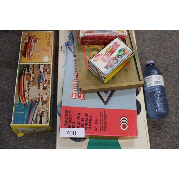 Misc. Vintage Model Kits and Boardgames