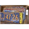 Image 1 : Misc. Vintage Licence Plates