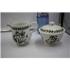 Image 2 : 1 Teapot , Cream and Sugar Set "Botanic Garden"