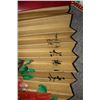 Image 4 : Folk Art Asian Themed Mask and Folding Hand Fan