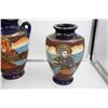 Image 15 : 4 Asian Themed Vases and 2 Small Bowls