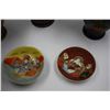Image 3 : 4 Asian Themed Vases and 2 Small Bowls