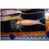 Image 6 : Vintage Leaded Glass Wall Art - Fish