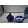 Image 1 : 1 Art Glass Paperweight and Small Vase