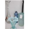 Image 1 : 3 Vintage Art Glass Vases