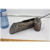 Image 3 : Folkart Metal Log and Ax