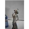 Image 6 : 2 Porcelain Clowns Statues
