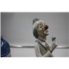 Image 8 : 2 Porcelain Clowns Statues