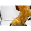 Image 5 : Vintage Amber / Brown Ceramic Rearing Horse