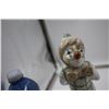 Image 14 : 3 Porcelein Clowns Statues