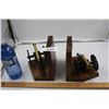 Image 1 : Vintage Set of  Metal Canon Bookends