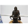Image 3 : Signed "Fisher of Men" Cast Iron Statue