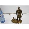 Image 2 : Solid Brass Black Smidt Statue