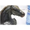 Image 10 : Vintage Set of Metal Horse Bust Bookends