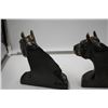 Image 2 : Vintage Set of Metal Horse Bust Bookends