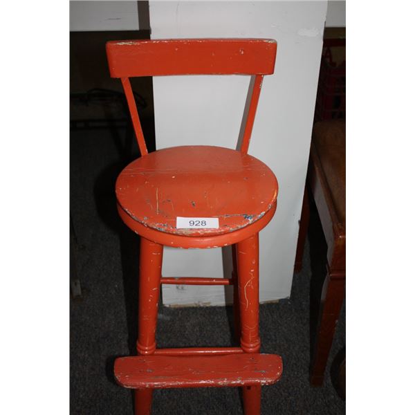 Vintage Children's High Chair