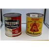 Image 1 : Prestone Brand Anti-Freeze Tin and TCP