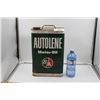 Image 1 : Antique B/A Autolene Motor Oil Can