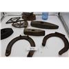 Image 4 : 2 Horse Shoes, Hammer Heads, Antique Iron