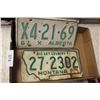 Image 4 : Misc. Vintage Licence Plates