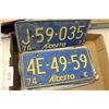 Image 5 : Misc. Vintage Licence Plates